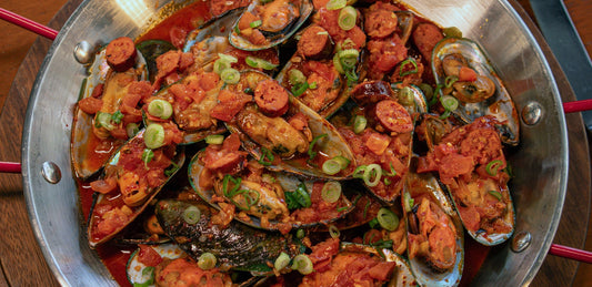 Mejillones con Chorizo