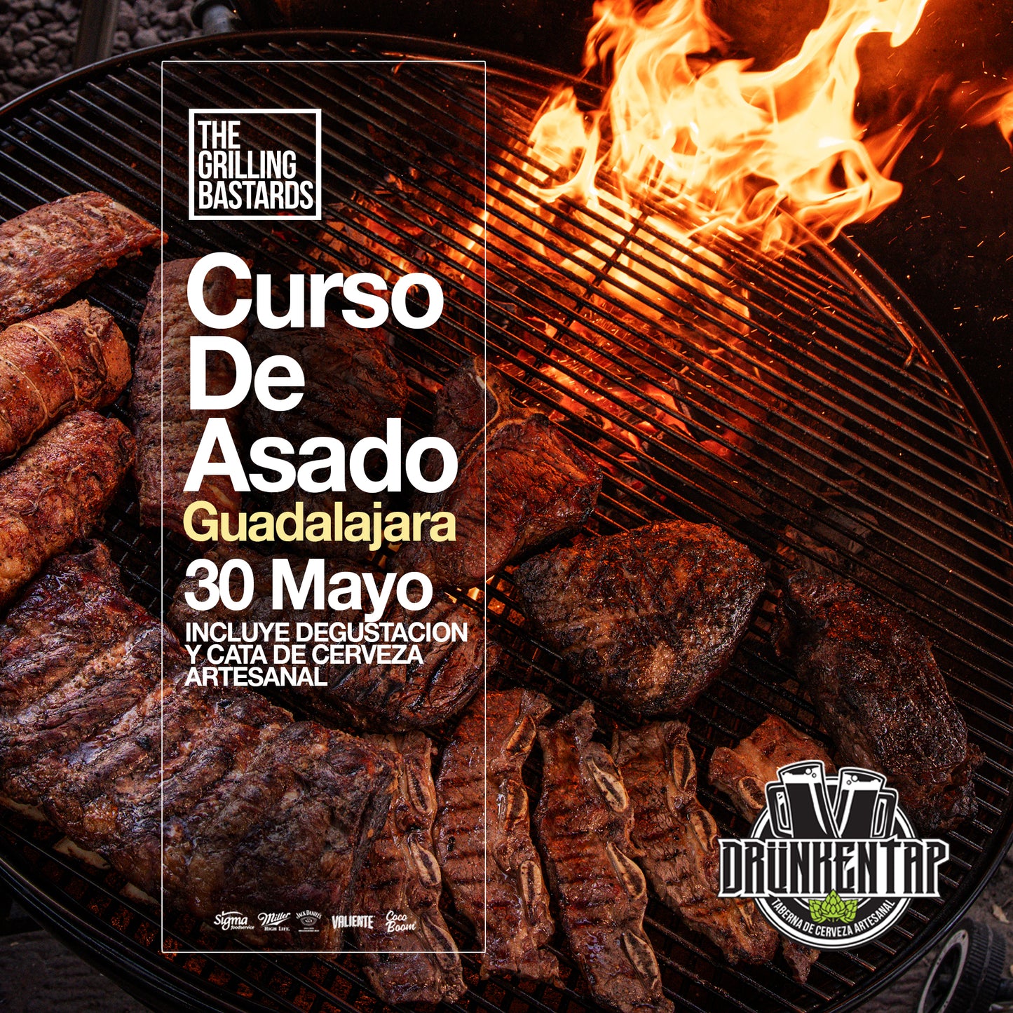 Curso de Asado Guadalajara 30 Mayo