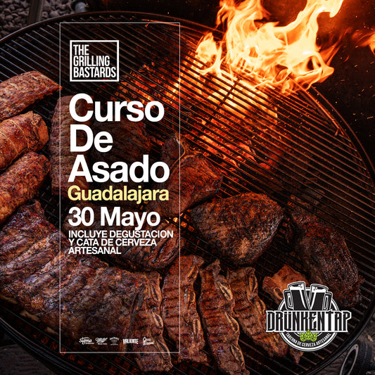 Curso de Asado Guadalajara 30 Mayo